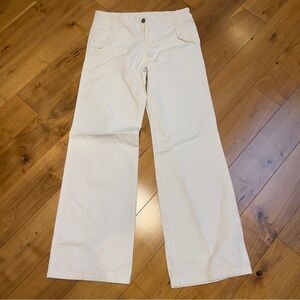 Brandy Melville / J Galt Cream Wide-Leg Pants